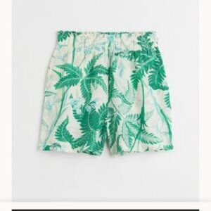 H&M Linen Blend Shorts
